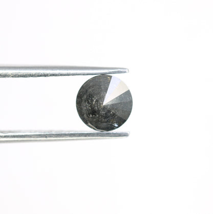 0.94 CT Loose Salt and Pepper Round DiamondFor Gold Ring Diamonds