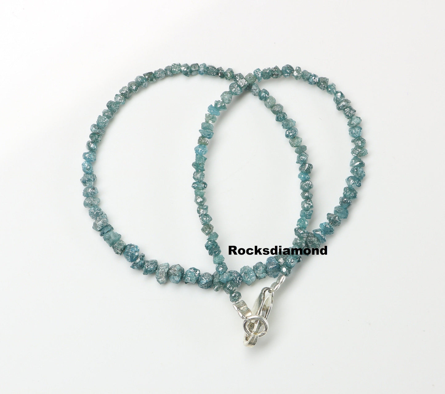 Beautiful Blue Diamond Beads | AAA Quality Faceted Loose Gems for Retro & Crystal Necklaces | Unique Vintage Jewelry Making Supplies