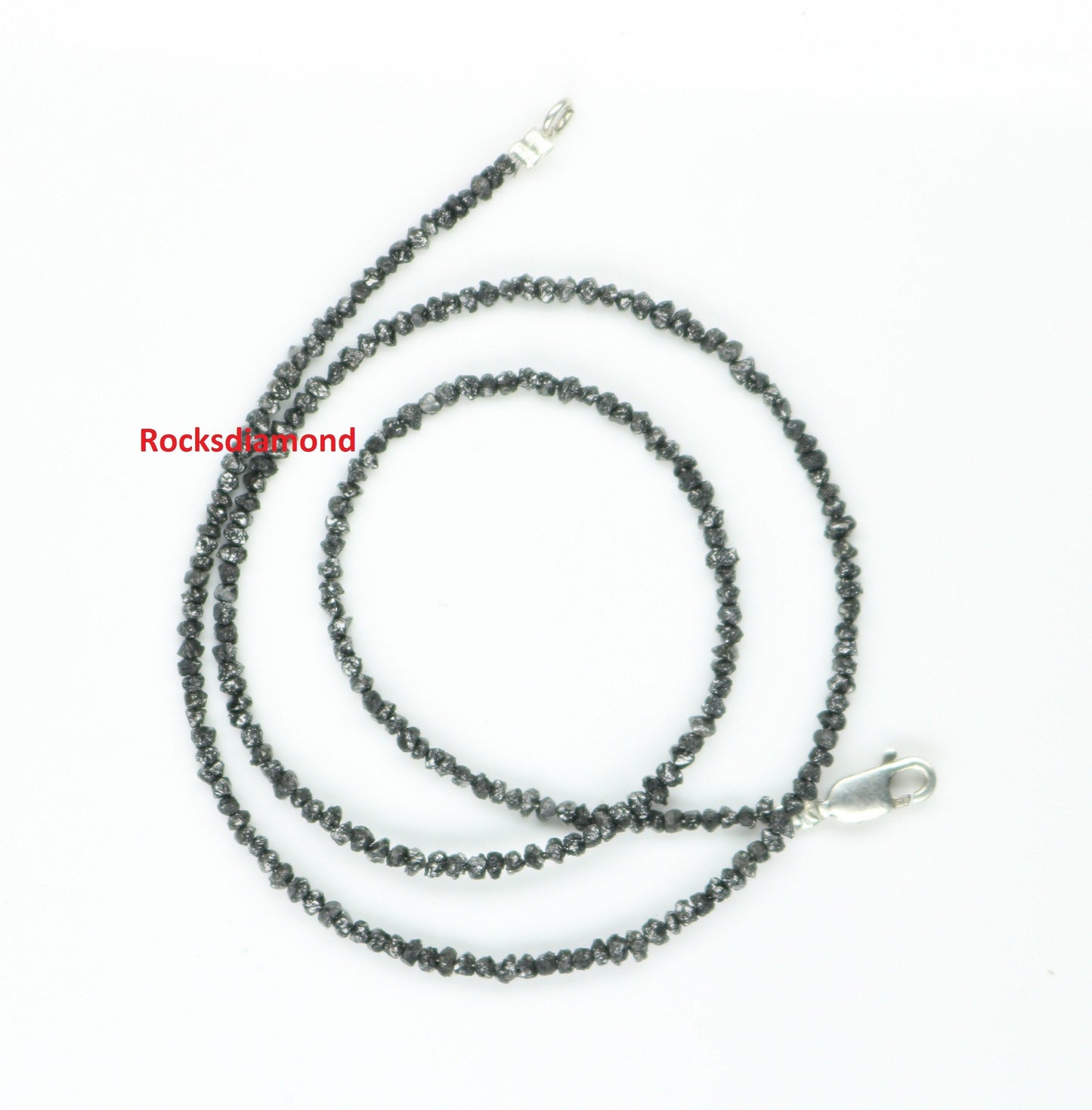 Chic Black Diamond Beads | AAA Quality Faceted Loose Gems for Retro & Crystal Necklaces | Distinctive Vintage Jewelry Craft Supplies
