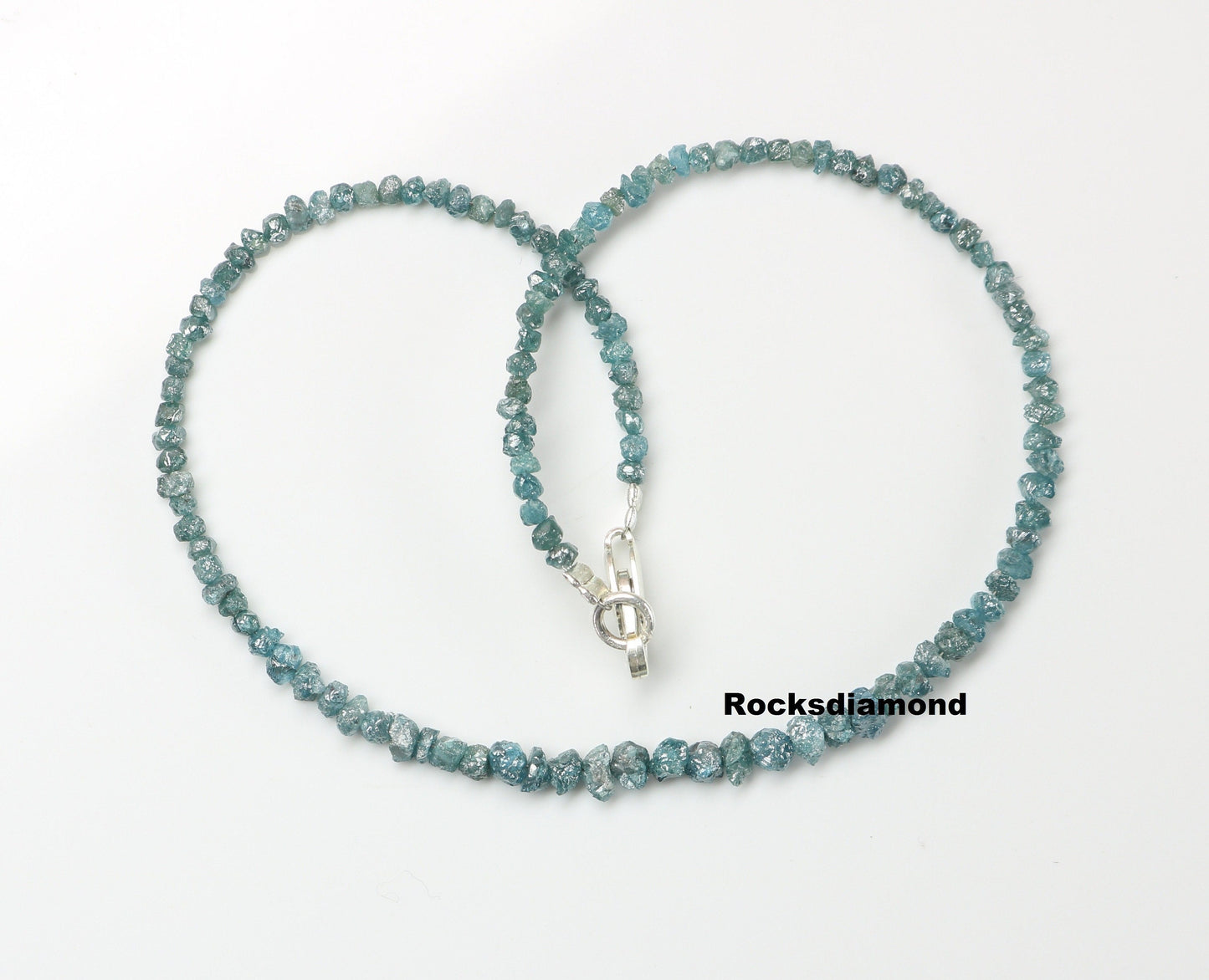 Beautiful Blue Diamond Beads | AAA Quality Faceted Loose Gems for Retro & Crystal Necklaces | Unique Vintage Jewelry Making Supplies