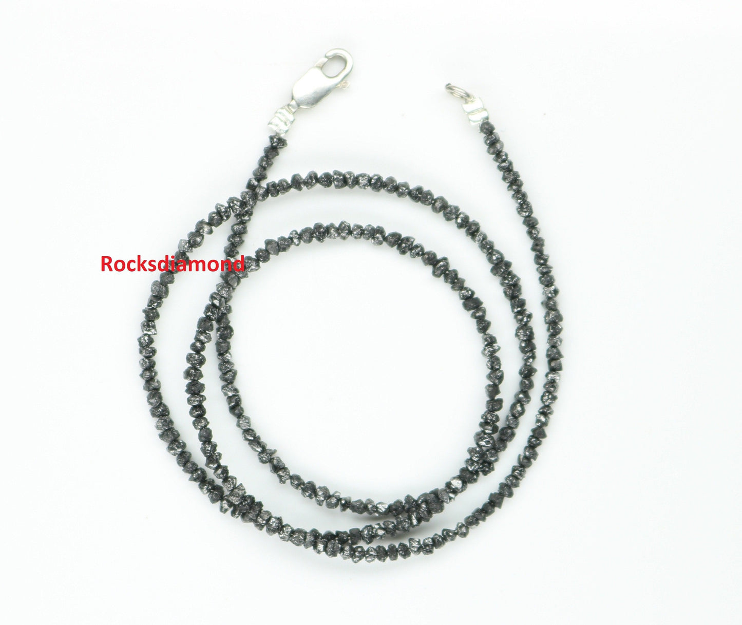 Chic Black Diamond Beads | AAA Quality Faceted Loose Gems for Retro & Crystal Necklaces | Distinctive Vintage Jewelry Craft Supplies