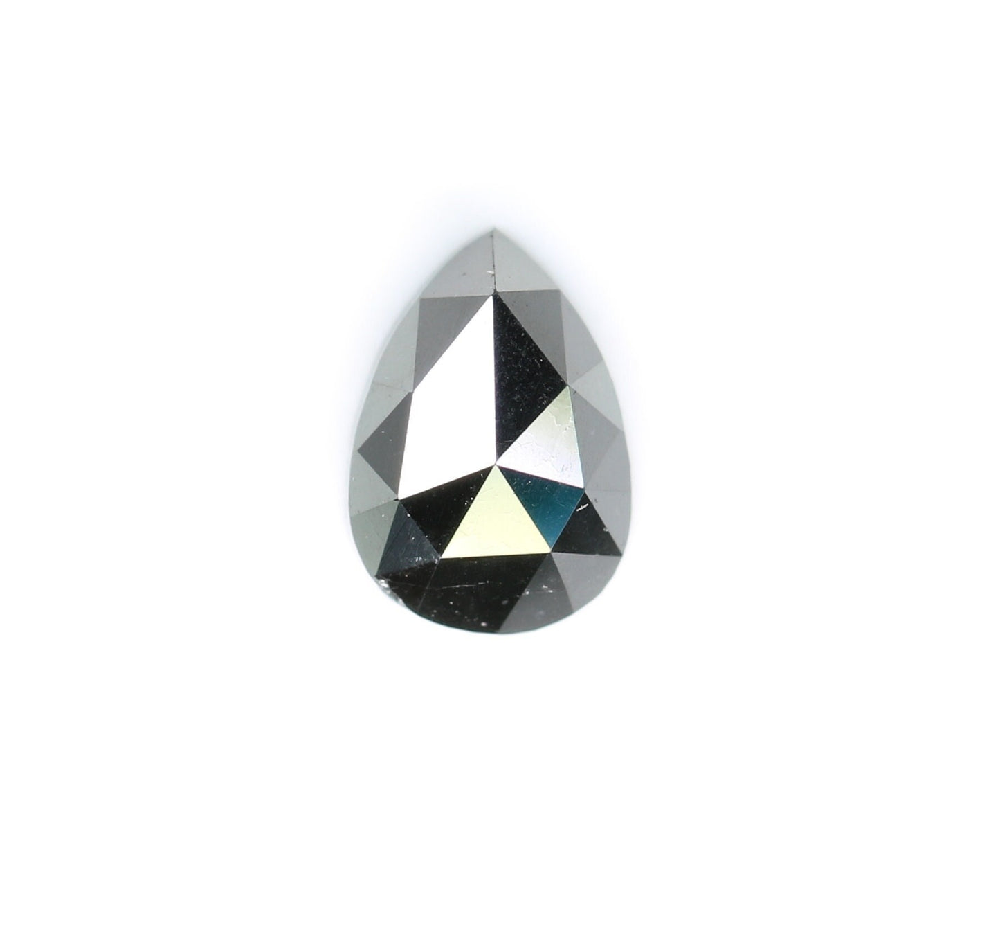0.45 CT Pear Black Diamond For Engagement RingFor Gold Ring Diamonds