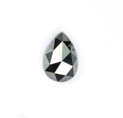 0.50 CT Black Pear Cut Real Loose Polished Diamond For Engagement/Wedding Ring ll GIft For Wife ll Gift For Girlfriend ll Gift For Daughter