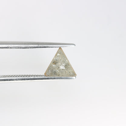 0.58 CTSalt and Pepper Triangle Cut Diamond, Natural Loose White Diamonds, For bracelet & pendant necklace, Victorian jewelry women gift