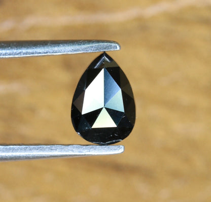 0.45 CT Pear Black Diamond For Engagement RingFor Gold Ring Diamonds