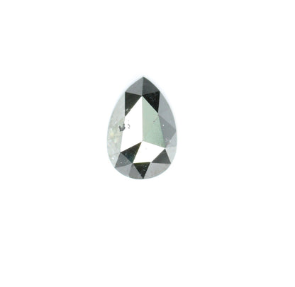 0.48 CT Black Pear Cut 6 MM Real Loose Polished Fancy Diamond For Engagement Ring, GIft for Your Loved OnesFor Gold Ring Diamonds