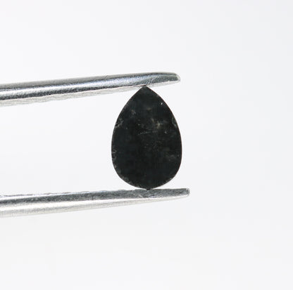 0.48 CT Black Pear Cut 6 MM Real Loose Polished Fancy Diamond For Engagement Ring, GIft for Your Loved OnesFor Gold Ring Diamonds