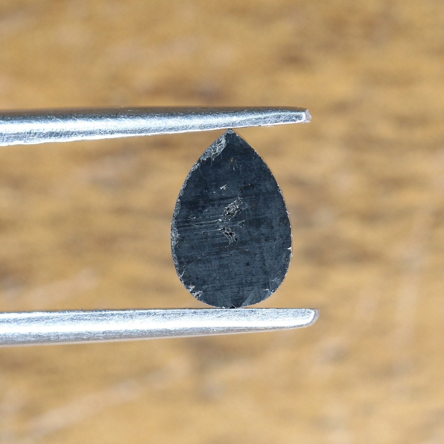 0.63 CT Black Pear Cut Real Loose Diamond For Wedding Pendant ll Gift For Wife ll Gift For Mom ll Gift For Best Friend ll Gift For Fiancé