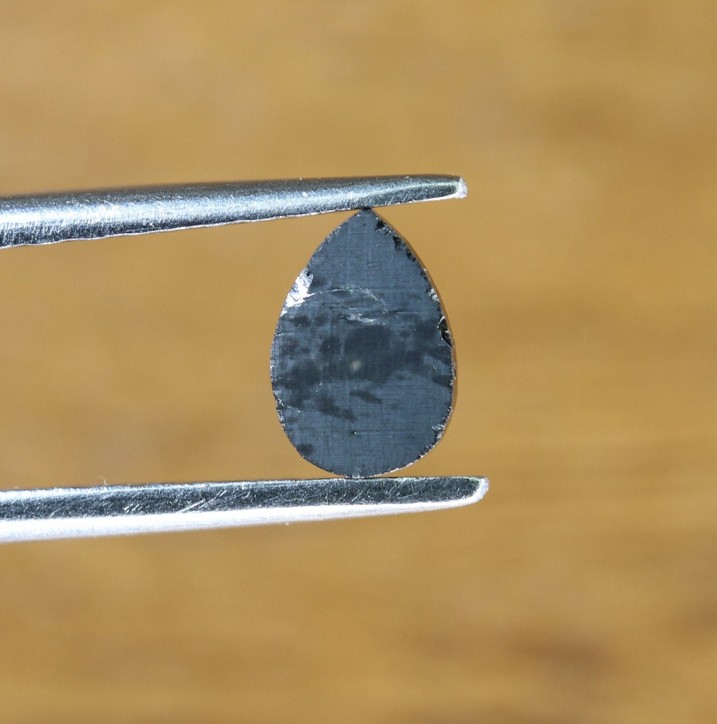 0.51 CT Black Pear Diamond For Engagement RingFor Gold Ring Diamonds