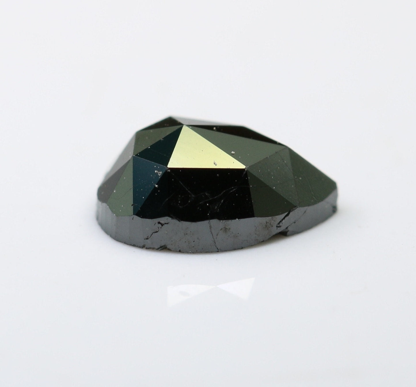 0.51 CT Black Pear Diamond For Engagement RingFor Gold Ring Diamonds