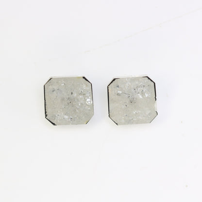 Emerald Loose Pair Salt and Pepper Diamond, Natural Loose Diamond, Fancy Diamond for Wedding Ring & Earring, jewelry gift for women Diamonds