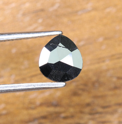 0.37 CT Black Pear Cut Diamond For Engagement/Wedding Ring ll Gift For Wife ll Gift For Girlfriend ll Gift For Mother ll Gift For Daughter