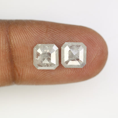 Emerald Loose Pair Salt and Pepper Diamond, Natural Loose Diamond, Fancy Diamond for Wedding Ring & Earring, jewelry gift for women Diamonds