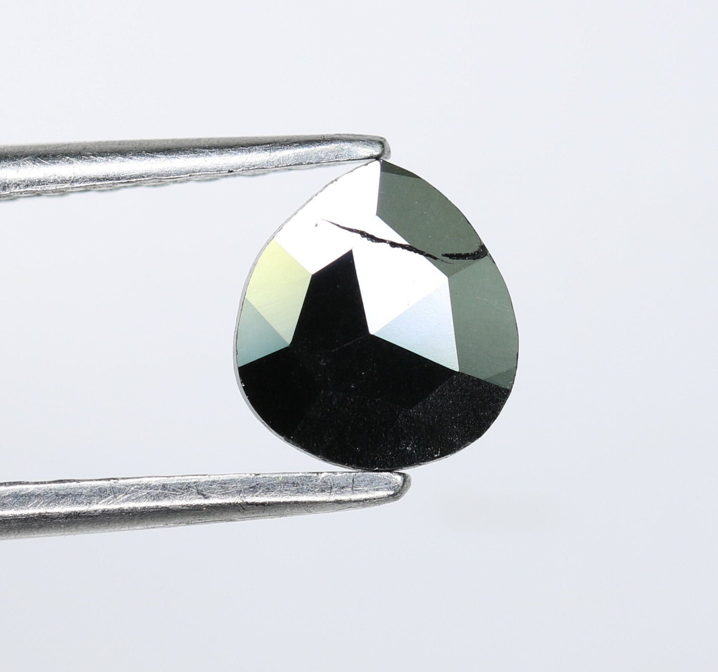 0.37 CT Black Pear Cut Diamond For Engagement/Wedding Ring ll Gift For Wife ll Gift For Girlfriend ll Gift For Mother ll Gift For Daughter