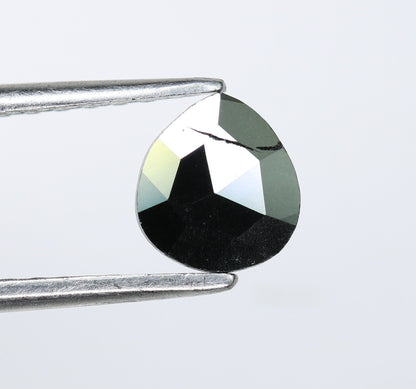 0.37 CT Black Pear Cut Diamond For Engagement/Wedding Ring ll Gift For Wife ll Gift For Girlfriend ll Gift For Mother ll Gift For Daughter
