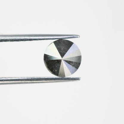 1.14 CT Natural Black Salt and Pepper Round Diamond RingFor Gold Ring Diamonds