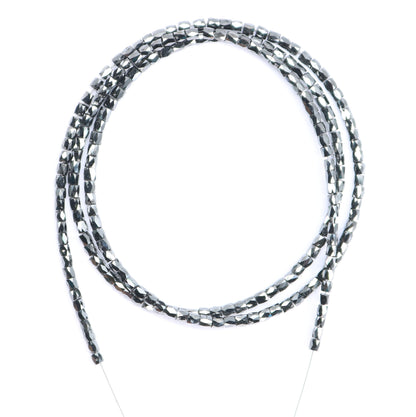 Natural Raw Black Diamond Beads | One-of-a-Kind Art Deco & Retro Necklace | Unique Vintage Jewelry Handmade Craft Supplies for Women