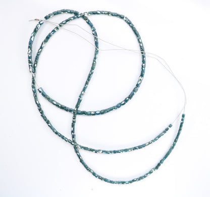 12.0 CT Natural Raw Rough Diamond Beads | AAA Faceted Loose Gems for Artisan Jewelry | Perfect for Crystal Necklaces & Boho Chic Designs