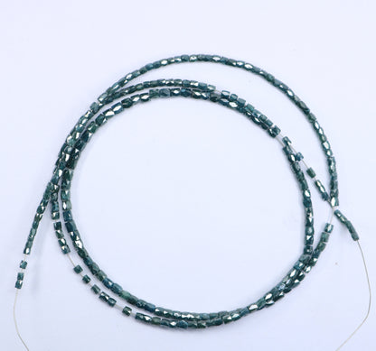 12.0 CT Natural Raw Rough Diamond Beads | AAA Faceted Loose Gems for Artisan Jewelry | Perfect for Crystal Necklaces & Boho Chic Designs