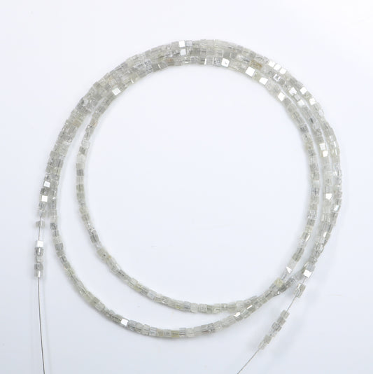 9.32 CT Natural Raw Rough Diamond Beads | Faceted Loose Gems for Artisan Vintage Necklaces | Unique Crystal Jewelry Making & DIY Craft