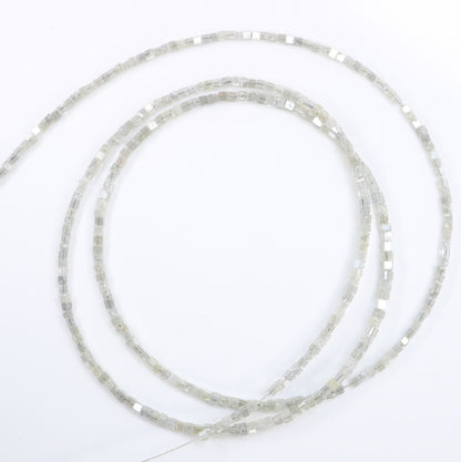 9.32 CT Natural Raw Rough Diamond Beads | Faceted Loose Gems for Artisan Vintage Necklaces | Unique Crystal Jewelry Making & DIY Craft