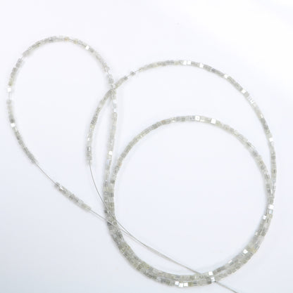 9.32 CT Natural Raw Rough Diamond Beads | Faceted Loose Gems for Artisan Vintage Necklaces | Unique Crystal Jewelry Making & DIY Craft