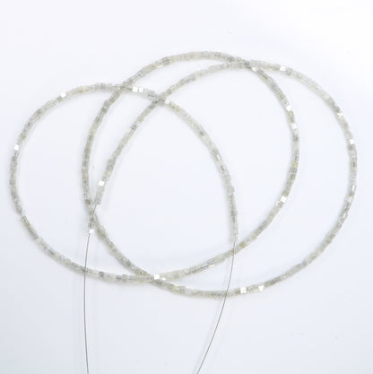 9.32 CT Natural Raw Rough Diamond Beads | Faceted Loose Gems for Artisan Vintage Necklaces | Unique Crystal Jewelry Making & DIY Craft