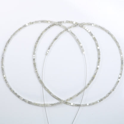 9.32 CT Natural Raw Rough Diamond Beads | Faceted Loose Gems for Artisan Vintage Necklaces | Unique Crystal Jewelry Making & DIY Craft
