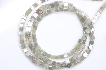 60.24 CT Natural Raw Rough Diamond Beads | Premium Faceted Loose Gems for Artisan Vintage Necklaces | Ideal for Crystal Jewelry & DIY