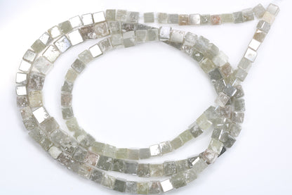 60.24 CT Natural Raw Rough Diamond Beads | Premium Faceted Loose Gems for Artisan Vintage Necklaces | Ideal for Crystal Jewelry & DIY