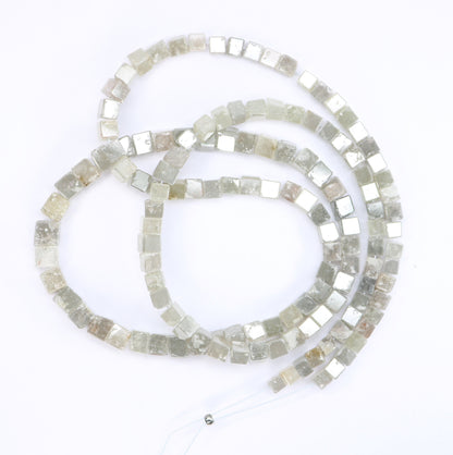 60.24 CT Natural Raw Rough Diamond Beads | Premium Faceted Loose Gems for Artisan Vintage Necklaces | Ideal for Crystal Jewelry & DIY