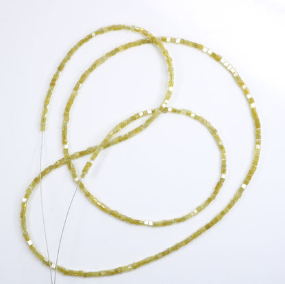 9.63 CT Natural Raw Rough Diamond Beads | Faceted Loose Gems for Artisan Vintage Necklaces | Perfect for Jewelry Making & Craft Supplies