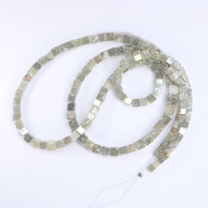 60.24 CT Natural Raw Rough Diamond Beads | Premium Faceted Loose Gems for Artisan Vintage Necklaces | Ideal for Crystal Jewelry & DIY