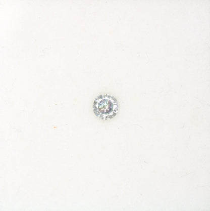 0.19 CT Natural Salt and Pepper Diamond - Round Brilliant Cut - Unique Design For Ring, Earring, Necklace Jewellery Making Diamonds