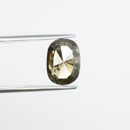 1.71 CT Dark Green Oval Shape Diamond - Perfect for Engagement Ring & Stunning Gold Ring Jewelry for Unique Style