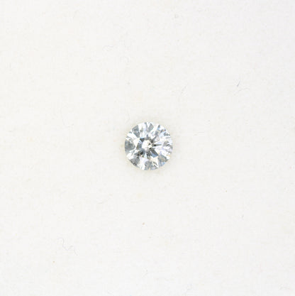 0.32 Carat 4.4mm Loose Round Salt and Pepper Natural Diamond for Wedding Ring Bands | Perfect for Unique Engagement or Custom Jewelry Design