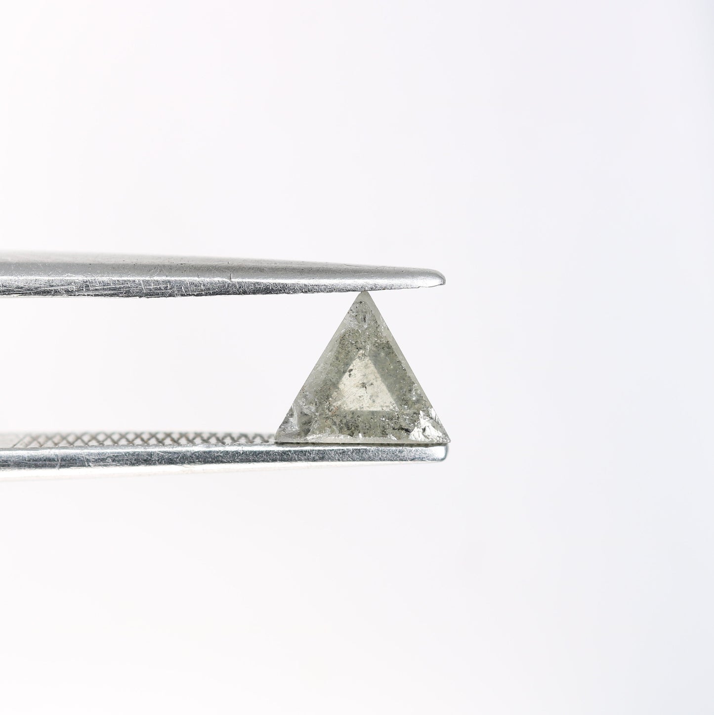 Salt and Pepper Triangle Cut Diamond, Natural Loose Unique Diamonds, For bracelet & pendant necklace, handmade Victorian jewelry women gift
