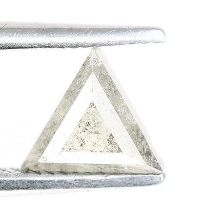 Salt and Pepper Triangle Cut Diamond, Natural Loose Unique Diamonds, For bracelet & pendant necklace, handmade Victorian jewelry women gift
