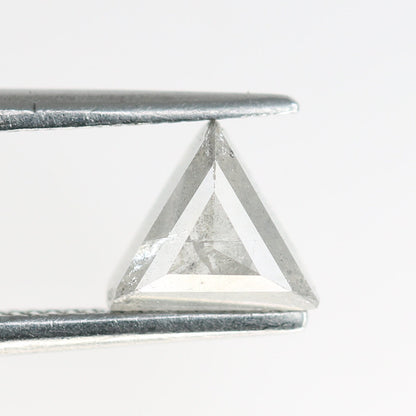 0.81 CT Salt and Pepper Triangle Cut Diamond, Natural Loose Grey Diamonds, For bracelet & pendant necklace, Victorian jewelry women gift