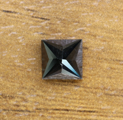 1.34 Carat Princess Cut Black Diamond For Wedding/Engagement RingFor Gold Ring Diamonds