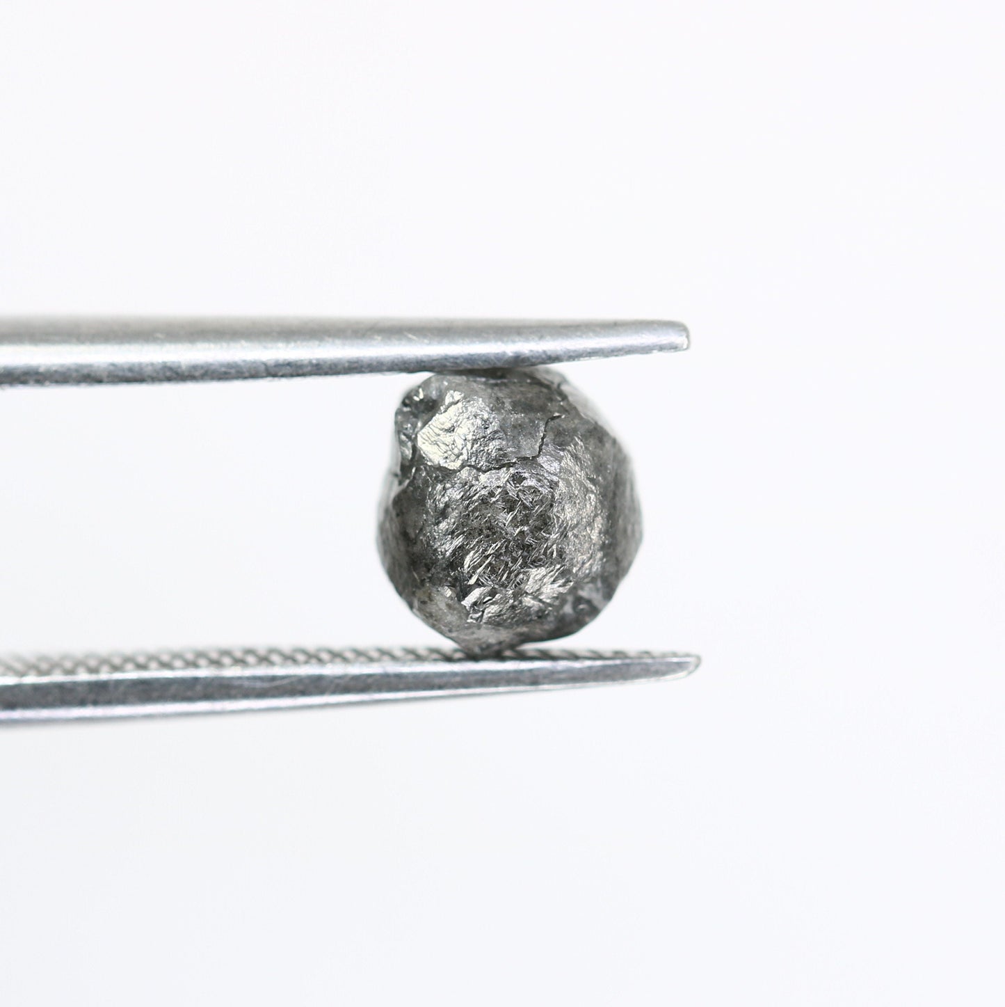 1.97CT Salt and Pepper Uncut Gray Diamond|For Rough Diamond Gold Ring|Raw Diamond For Jewelry|Unique Gift|Antique Raw Diamond Gift