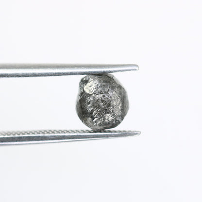 1.97CT Salt and Pepper Uncut Gray Diamond|For Rough Diamond Gold Ring|Raw Diamond For Jewelry|Unique Gift|Antique Raw Diamond Gift