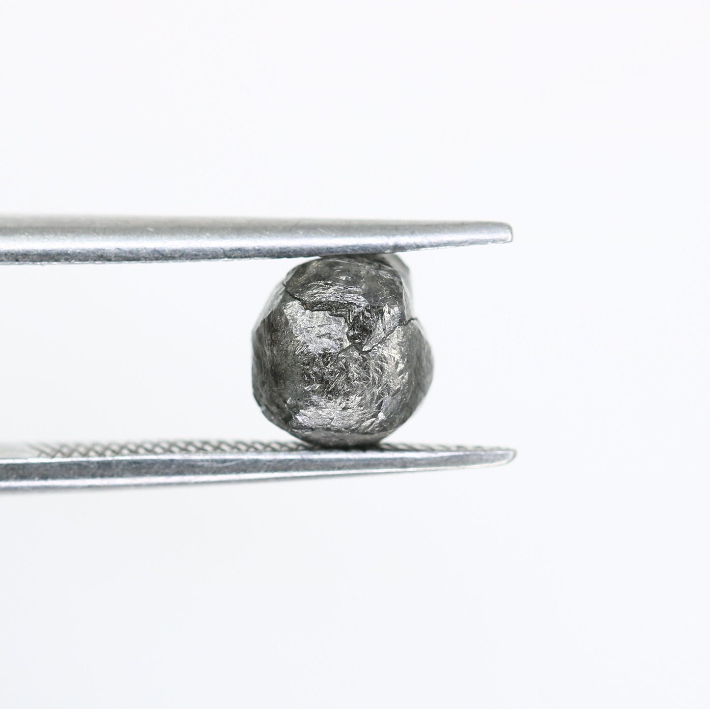1.97CT Salt and Pepper Uncut Gray Diamond|For Rough Diamond Gold Ring|Raw Diamond For Jewelry|Unique Gift|Antique Raw Diamond Gift