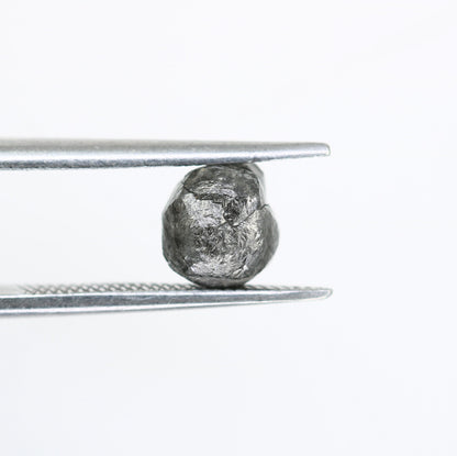 1.97CT Salt and Pepper Uncut Gray Diamond|For Rough Diamond Gold Ring|Raw Diamond For Jewelry|Unique Gift|Antique Raw Diamond Gift