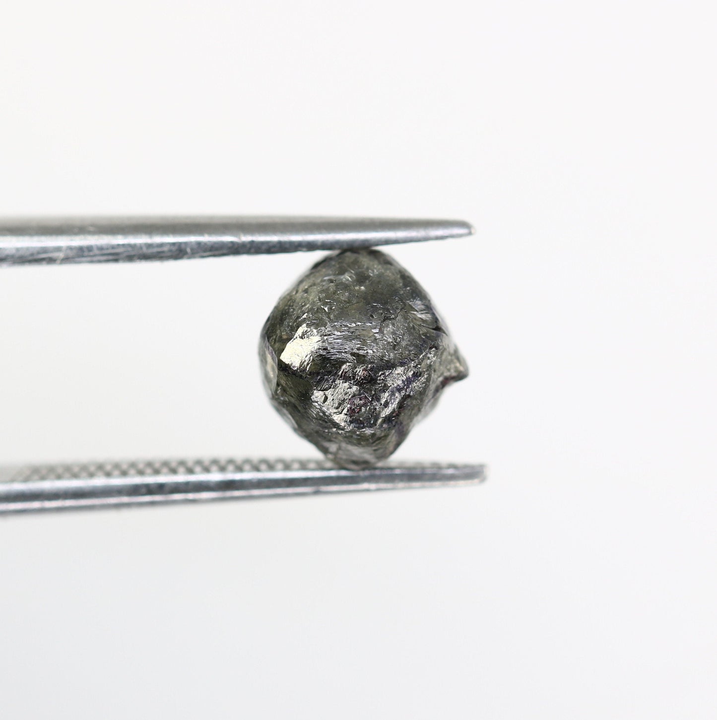 2.40CT Salt and Pepper Uncut Gray Diamond|For Rough Diamond Gold Ring|Raw Diamond For Jewelry|Unique Gift|Antique Raw Diamond Gift