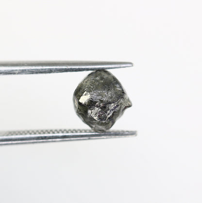 2.40CT Salt and Pepper Uncut Gray Diamond|For Rough Diamond Gold Ring|Raw Diamond For Jewelry|Unique Gift|Antique Raw Diamond Gift