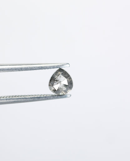 0.57 CT Pear Shape Galaxy Diamond | Unique Engagement Ring | Natural Diamond Jewelry | Gold Ring