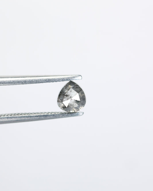 0.57 CT Pear Shape Galaxy Diamond | Unique Engagement Ring | Natural Diamond Jewelry | Gold Ring