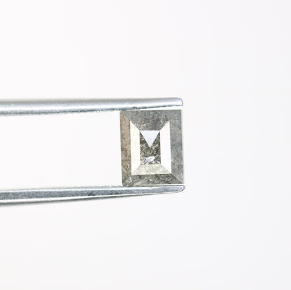 0.77 CT Salt and Pepper Natural Loose Diamond, For handmade necklace pendant, Fancy Diamond for Engagement Ring Anniversary Diamonds