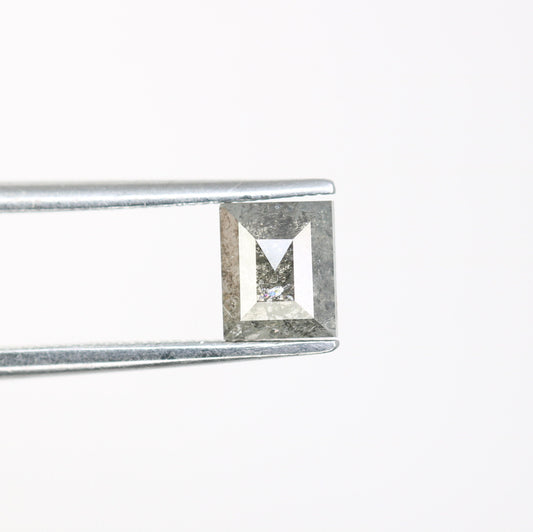 0.77 CT Salt and Pepper Natural Loose Diamond, For handmade necklace pendant, Fancy Diamond for Engagement Ring Anniversary Diamonds